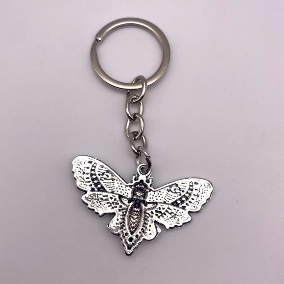 Skeleton Moth | Bag Charm | Keychain (Brand New!) ❤️ - Picture 5 of 6